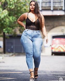 Plus Size jean short, denim, jeans colour outfit: Denim,  Tartan  