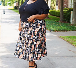 Fashion collection with denim, jeans, skirt: Street Style  