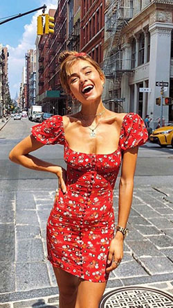 Instagram dress sofia tsakiridou sunmer, backless dress, fashion model, t shirt: Backless dress,  fashion model,  T-Shirt Outfit,  Teen outfits,  Red Outfit  