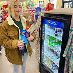 Jay Sage enjoying her day, convenience store, grocery store: Instagram girls,  Jay Sage Instagram  