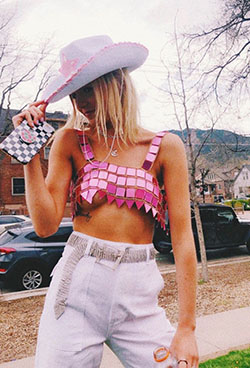 pink matching dress with crop top, shorts, shirt: Crop top,  Coachella Outfits  