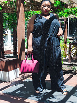 Black and pink outfit with fashion accessory, formal wear: Fashion photography,  Lane Bryant,  Fashion accessory,  Formal wear,  Street Style,  Black And Pink Outfit  