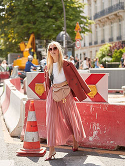 Orange and yellow trendy clothing ideas with dress skirt, paris fashion week: Fashion week,  Fashion photography,  Haute couture,  Orange And Yellow Outfit,  Paris Fashion Week  