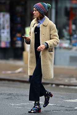 Alexa chung winter style, street fashion, fashion week, alexa chung: Fashion week,  winter outfits,  Alexa Chung,  Street Style  