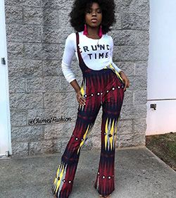 Pretty Afro-American Apparel Design For Girls: African fashion,  Ankara Dresses,  Ankara Fashion,  Ankara Outfits,  Printed Ankara  