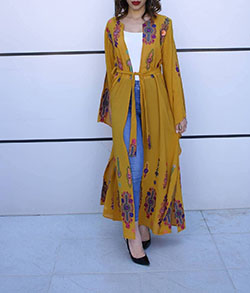 Orange and yellow dresses ideas with formal wear, embroidery: Fashion photography,  fashion model,  Fashion week,  Haute couture,  Formal wear,  Orange And Yellow Outfit,  Jeans & Kurti Combination  