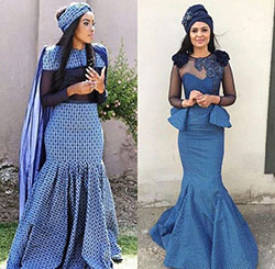 Traditional african print wedding dresses: Wedding dress,  Bridesmaid dress,  Cobalt blue,  Electric blue,  Formal wear,  Roora Dresses,  Electric Blue And Cobalt Blue Outfit,  African Wax Prints  