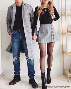 Fashionnova clothing ideas couple fashion outfit, minimalist fashion, couple costume: Couple costume,  Minimalist Fashion,  Matching Couple Outfits  