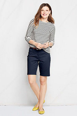 White colour outfit, you must try with bermuda shorts, swimsuit, trousers: Bermuda shorts,  T-Shirt Outfit,  White Outfit  