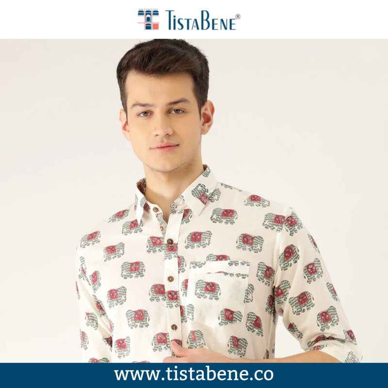 Buy Elephant Print Shirts For Men: 