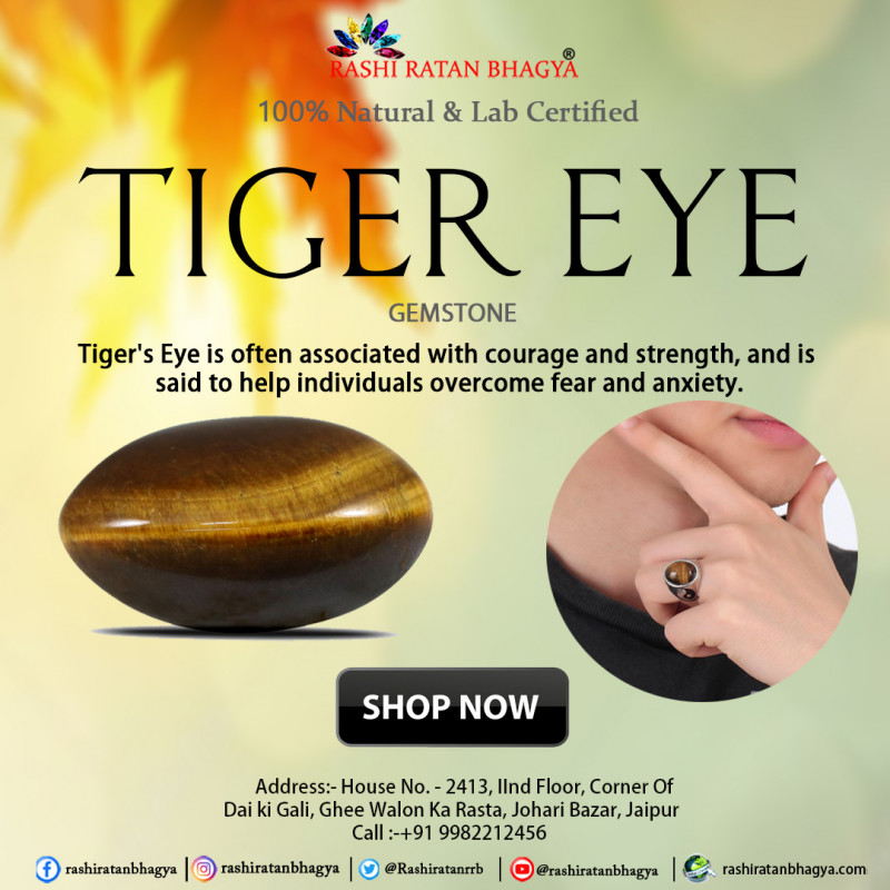 Natural Tiger Eye Stone Online At Best Price: 