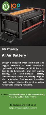 Al Air Battery: 
