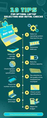 10 Tips for Optimal Laptop Selection and Initial Checks: 