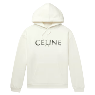 Celine Homme Camouflage-Print Cotton-Jersey Zip-Up Hoodie: 