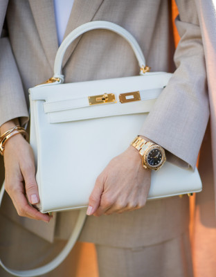 Hermès Kelly 28 Craie: 