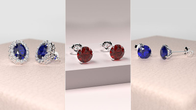 A Guide to Buy Gemstone Stud Earrings: 
