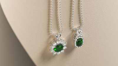 Diverse World of Emerald Necklace: 