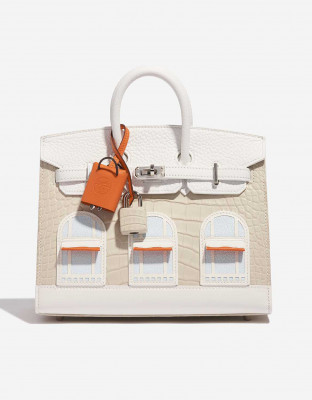Hermès Birkin 20 White 01 Swift: 
