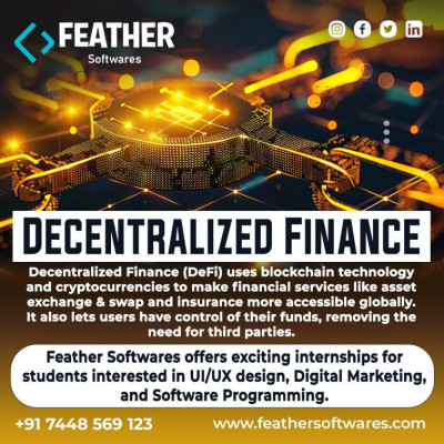 Decentralized Finance (DeFi) technology: 