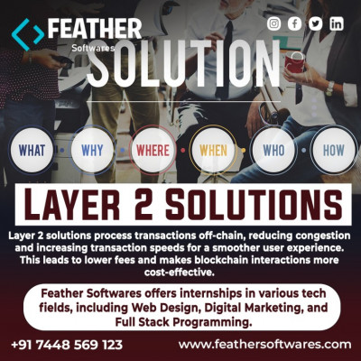 Layer 2 solutions process transactions off-chain: 