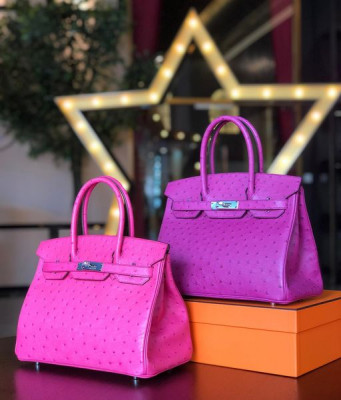 Hermès Birkin Rose Pourpre: 
