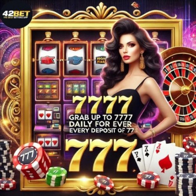 Grab Up to ₹7777 Daily Bonus on Every ₹777 Deposit | 42bet - Trusted Online Betting Platform: 