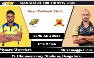 Maharaja Trophy 2024 Match 15 Preview: Mysuru Warriors vs Shivamogga Lions at Chinnaswamy Stadium: 