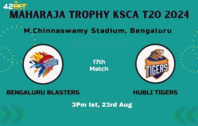 Bengaluru Blasters vs Hubli Tigers: Maharaja Trophy 2024 Match 17 Preview, Prediction & Lineups: 