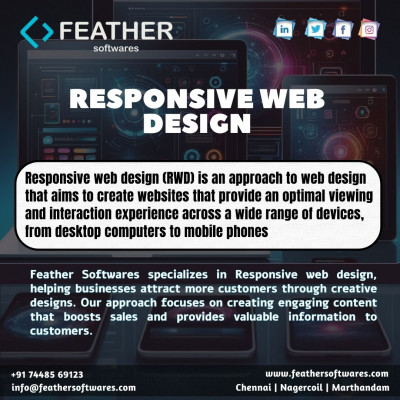 Responsive web design | Webdevelopment Company In Nagercoil: 