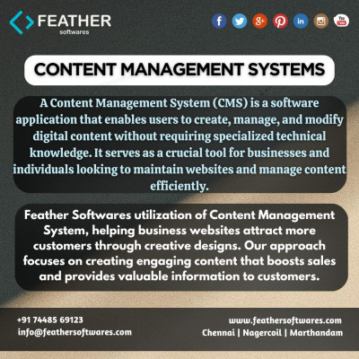 Content Management Systems | Software Company In Marthandam: 