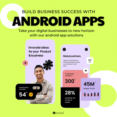 Android app development: 