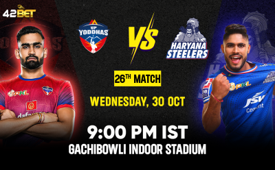 Indian Kabaddi League 2024: UP vs Haryana Match Prediction, Lineups & Fantasy Kabaddi Tips: 