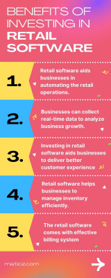 Key Benefits Of Retail Software Development: 