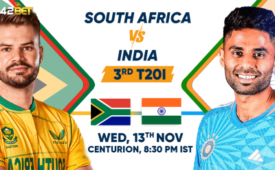 India vs South Africa 3rd T20I Match Prediction, Playing XI & Fantasy Tips Nov 13, 2024: 