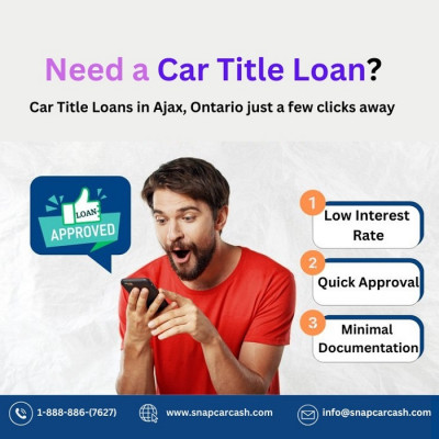 Car Title Loans Ajax, Ontario: 