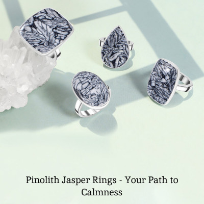 The Healing Benefits of Pinolith Jasper Rings - Balancing Emotions Through This Stone’s Calming Energies: 
