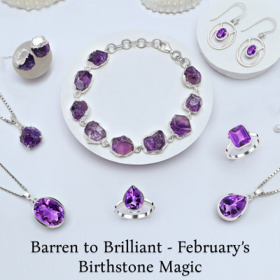 Birthstones by Month February - Flourish Your Barren Life: 
