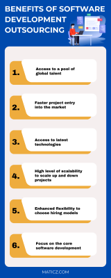 Top Benefits of Software Development Outsourcing: 