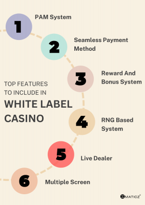 Top Features To Include In White Label Casino Software: 