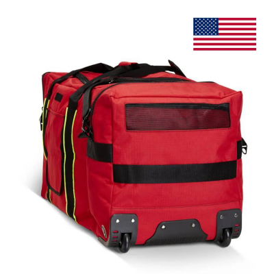 Wheeled Firefighter Jumbo Gear Bag: 