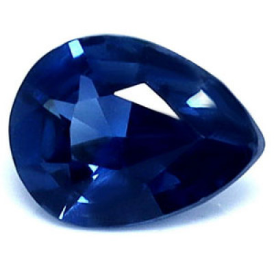 Natural Pear Shaped Sapphire: 
