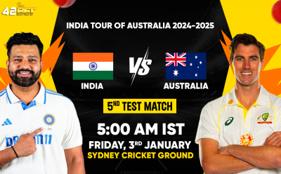India vs Australia 5th Test Match 2025: Preview, Predictions & Fantasy Tips: 