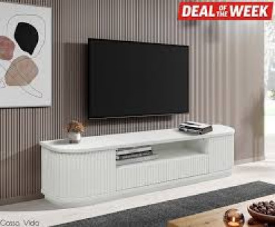 Buy premium-quality wooden TV units at Cassavida! Stylish, durable, and functional designs perfect for your entertainment nee: 