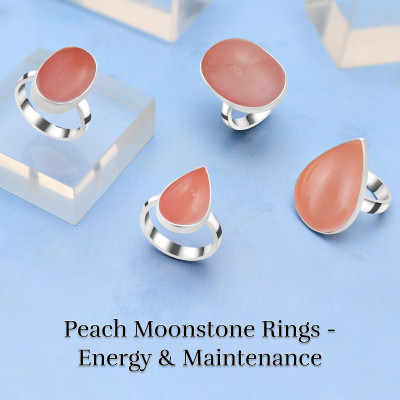 Ultimate Guide to Peach Moonstone Rings - Their Healing Powers & Some Maintenance Tips: 