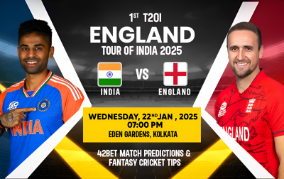 IND vs ENG 1st T20I Match Prediction Playing XI & Fantasy Cricket Tips: 