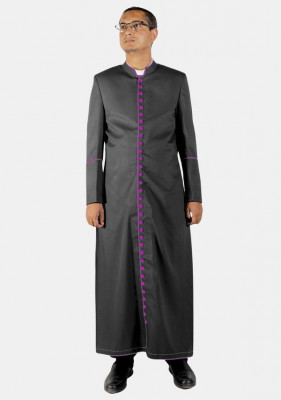 Why do clergy members wear cassocks in church services?: 