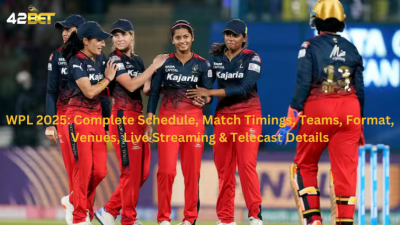 WPL 2025 Schedule, Teams, Venues, Live Streaming & Match Predictions: 