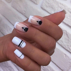 Fall Nail Art Designs Lines: Nail art  