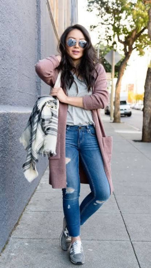 Outfits con tenis gris, tenis grises: 