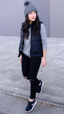 Outfits con tenis invierno, winter clothing: 